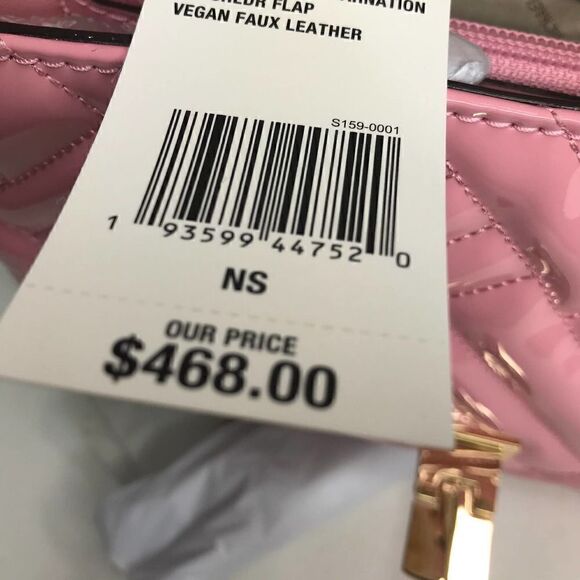 Michael Kors Flap Shoulder Bag Black NWT - Picture 7 of 8